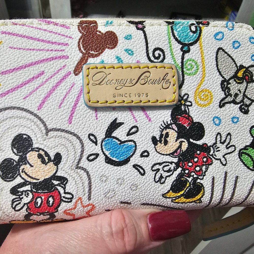 Disney Dooney Sketch Small Wallet